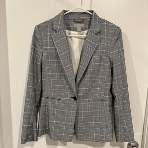 H&M Plaid Blazer Jacket